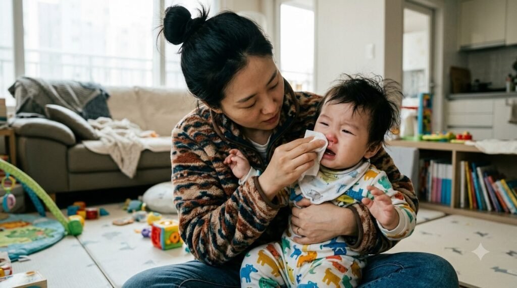 아기 정상 체온 2026 — 측정 부위별 기준과 해열제 용량